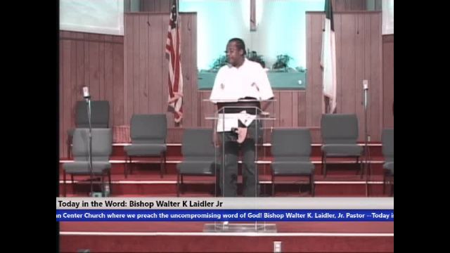 200908 SUN, Your Faith In God Exodus 1:2-3, Bishop Walter K. Laidler Jr