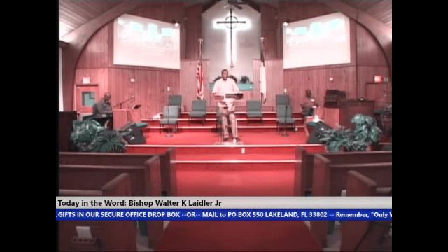 201028 Wed, Love God And Yourself First, Bishop Walter K. Laidler Jr