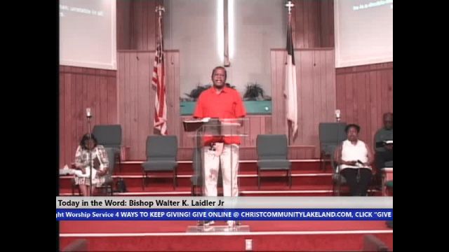 201118 Wed, The Power of Love Your Confession James 18 Bishop Walter K. Laidler Jr