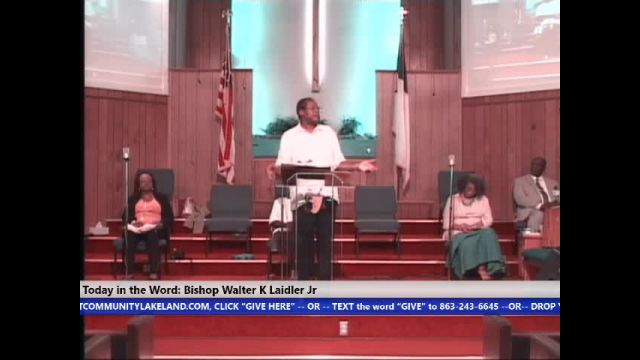 201129 Sun, Your Mind Is In You, Bishop Walter K. Laidler Jr