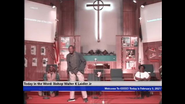 210203 Wed, Grace and Charisma, Bishop Walter K. Laidler Jr