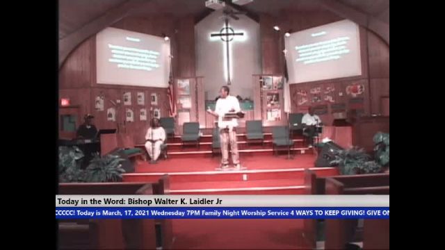 210317 Wed, Faith: Advantage vs Disadvantage & Equity vs Equality, Bishop Walter K- Laidler Jr