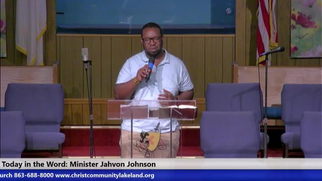 20240728 Sun H.O.P., Hot Cold or Luke Warm, Minister Jahvon Johnson