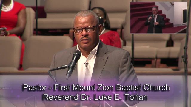 Pastor Luke E. Torian, July 11, 2021 @ 11am