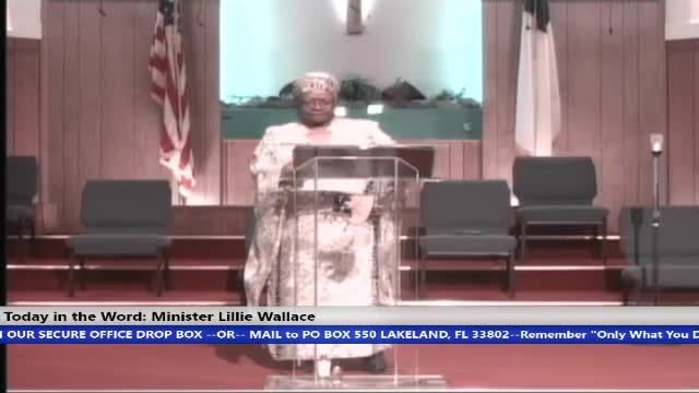 210822 Sun HOP, The Faith Of The Church Part 2, Minister Lillie Wallace