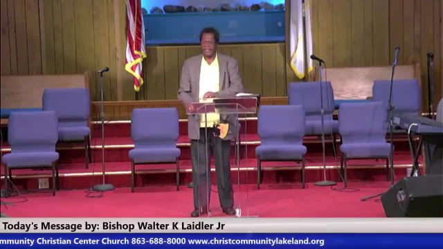 20240107 Sun, What Did Isaiah See The Year that King Uzziah Died Bishop Walter Laidler, Christ Community Lakeland FL