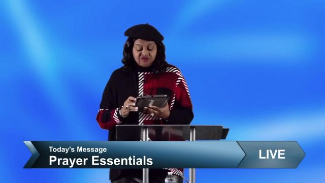 Dr. Marjanita Ripley- Prayer Essentials- Wed. January 31st, 2024@7:30PM