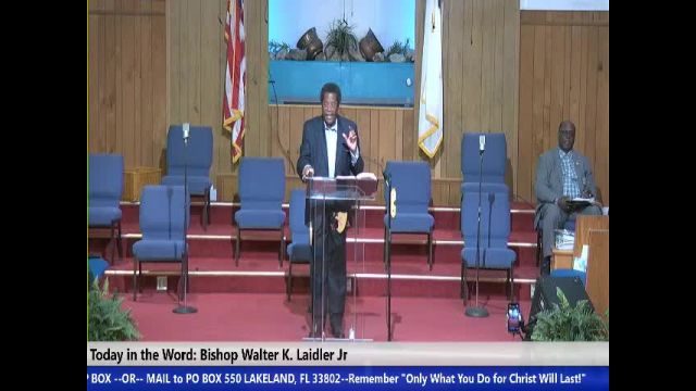 220123 Sun, The Church :Justification by Faith In Jesus Christ, Bishop Walter K- Laidler Jr_