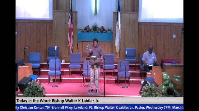 20220302 Wed, The Church, Justify The Righteousness of God in Faith, Bishop Walter K- Laidler Jr-_