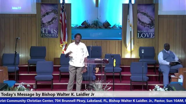 20220327 Sun, The Church: Regeneration, Transformation, Reformation Through Jesus, Bishop Walter K. Laidler Jr