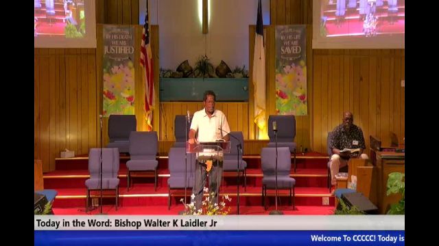 20220727 Wed 7pm Sermon, Deuteronomy Ch 1, Righteousness, Consequences of Vacillation Part 2, Bishop Walter K Laidler Jr_