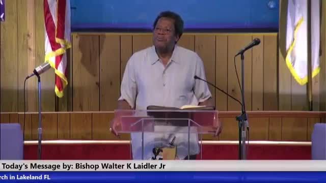 20230521 Sun Sermon, Prophets- Gifts of Jesus the Sent One, Ephesians 4:7, Bishop Walter Laidler Lakeland, FL